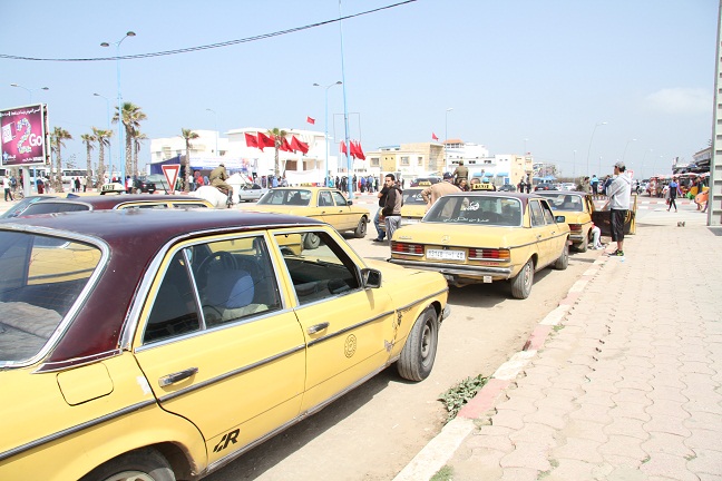  إعادة هيكلة قطاع سيارات الأجرة بإقليم القنيطرة 