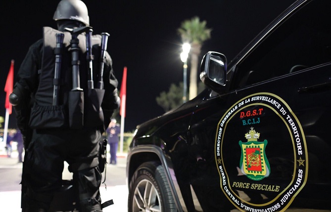  الأمن المغربي يفكك خلية إرهابية موالية لتنظيم داعش 