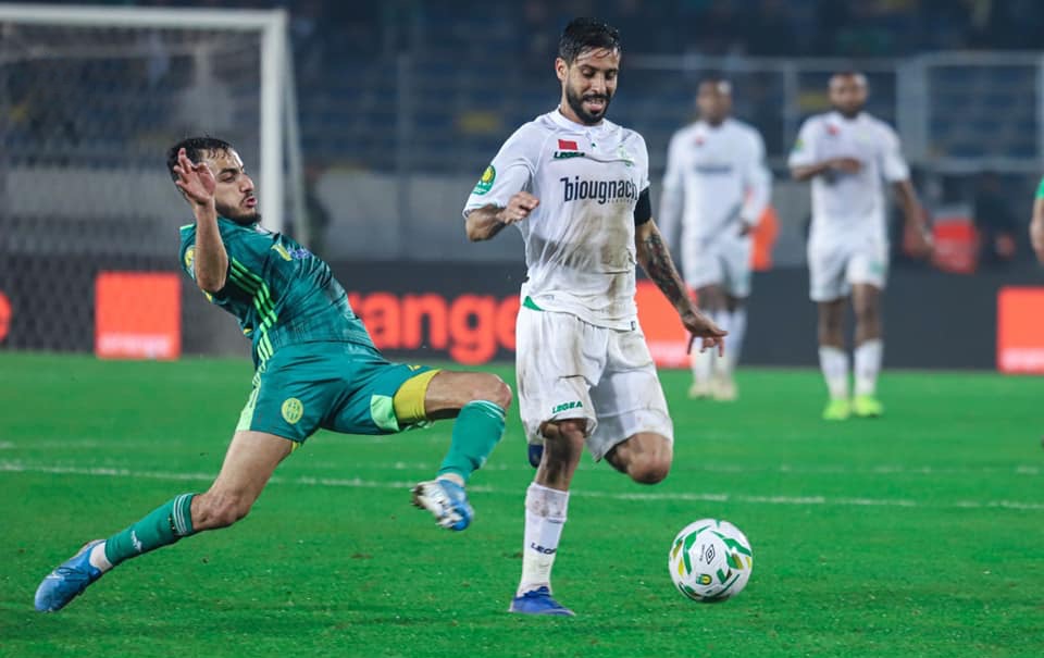  الرجاء يَخطف نقطة من "تيزي وزو" أمام الـJSK في عصبة الأبطال 