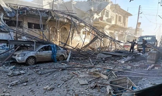 مقتل 18 مدنيا في قصف جوي استهدف محافظة إدلب