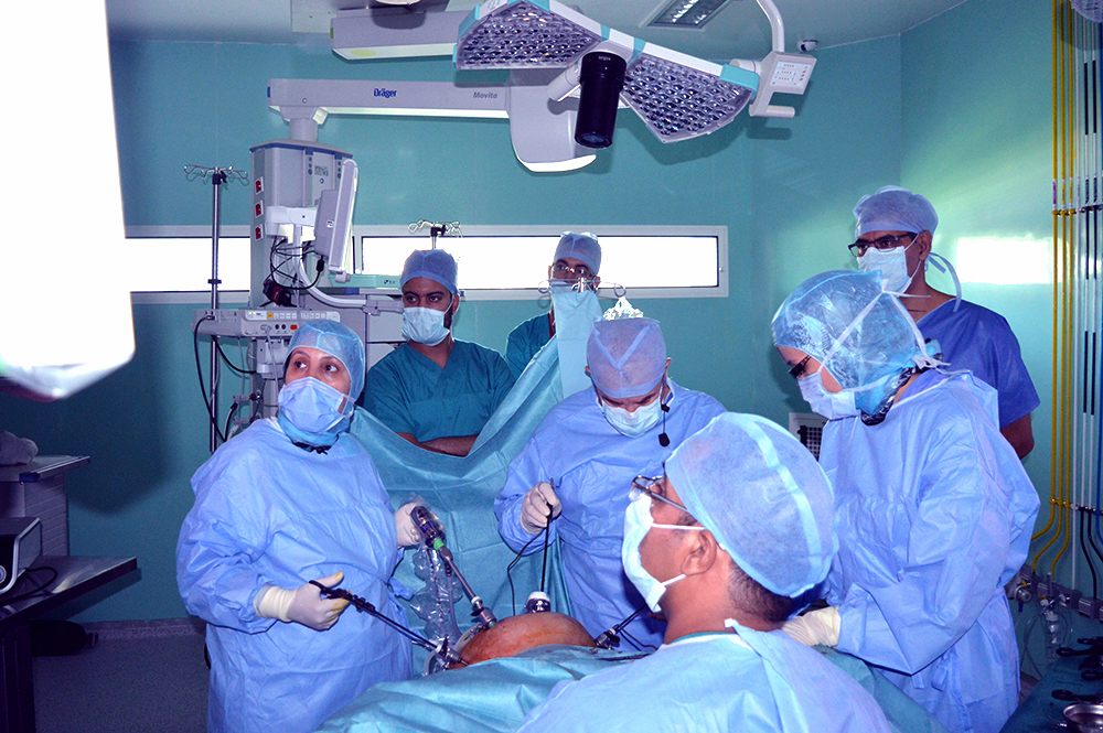 نجاح عملية لمريض مصاب بالتهاب غشاء القلب