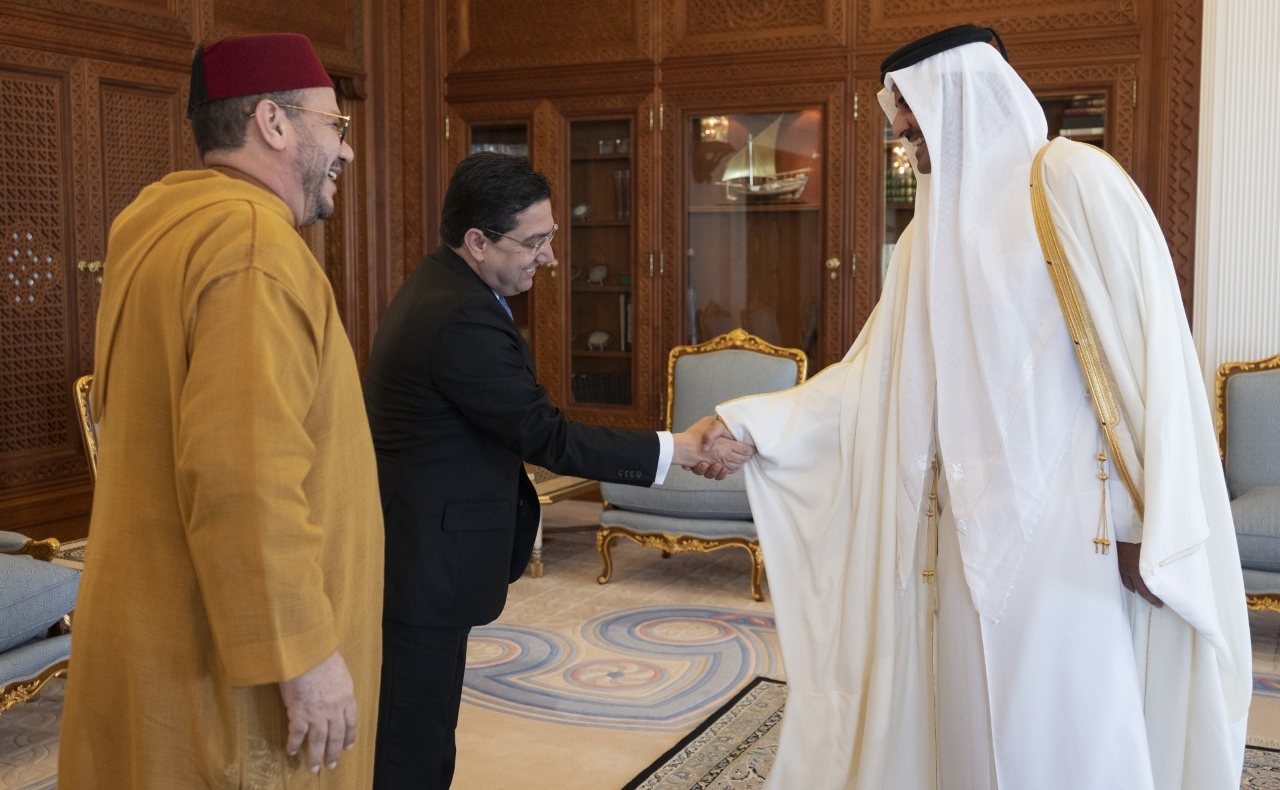 بعد ولي العهد السعودي.. أمير قطر يستقبل مستشار الملك فؤاد علي الهمة