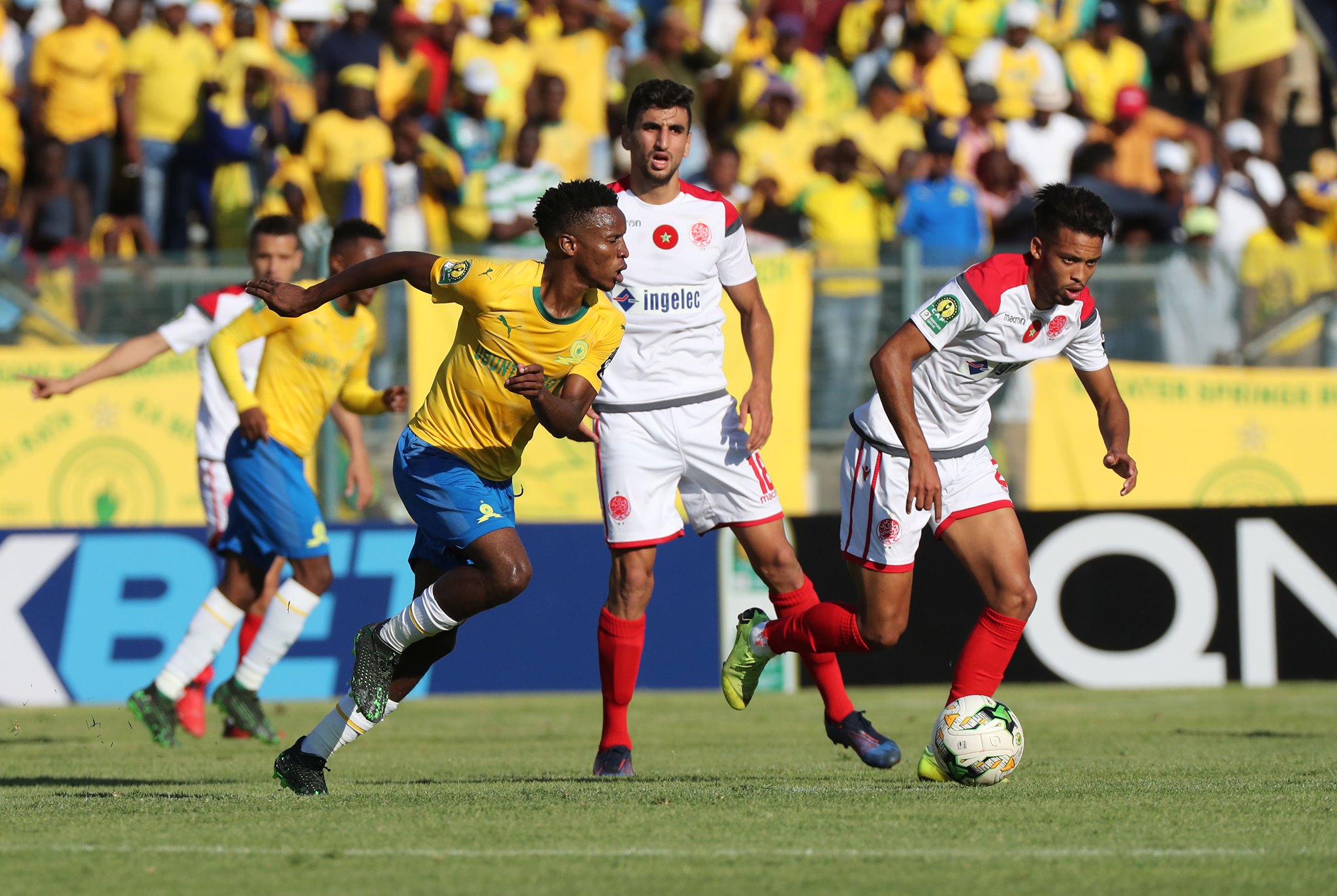  "صن داونز" يهزم الوداد ويتصدر  المجموعة الثالثة لعصبة أبطال إفريقيا 