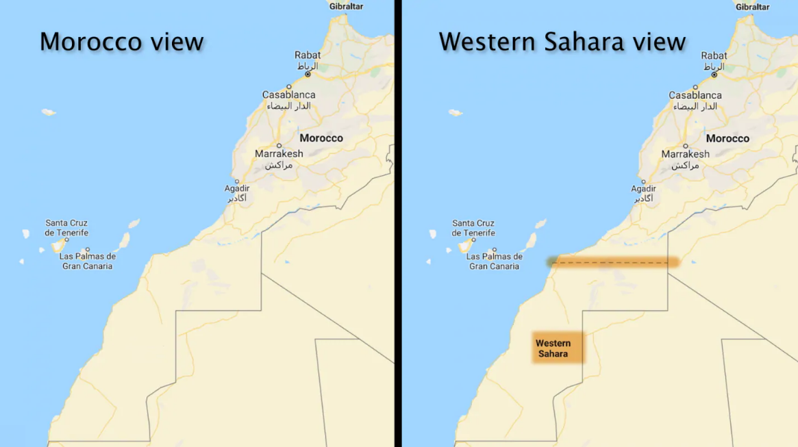  "غوغل" تزيل من خرائطها الخط الذي يُقسّم  المملكة.. "واشنطن بوسط" تنشر التفاصيل 