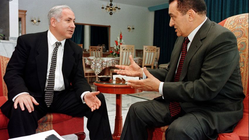 بنيامين نتنياهو يعرب عن حزنه لوفاة حسني مبارك