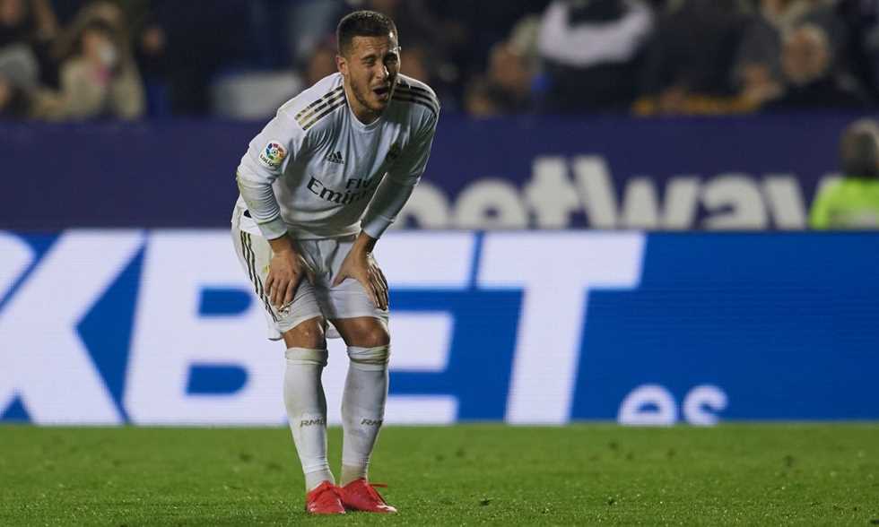 ريال مدريد: هازار سيغيب عن الملاعب بسبب الإصابة