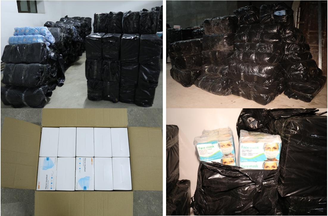 الكمامات الطبية تدخل في "منافسة" مع الحشيش بميناء طنجة المتوسط