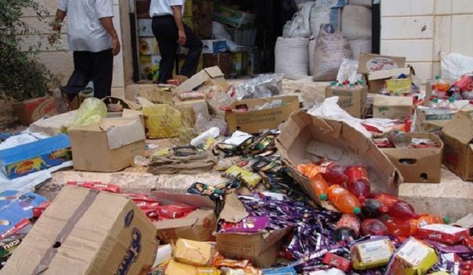 تارودانت: حجز أطنان من المواد الغذائية الفاسدة