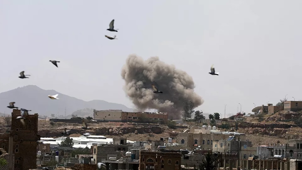  التحالف بقيادة السعودية يعلن وقف إطلاق النار في اليمن 