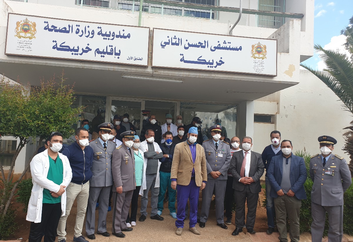  مغادرة ثاني حالة شفاء من "كورونا" مستشفى خريبكة 