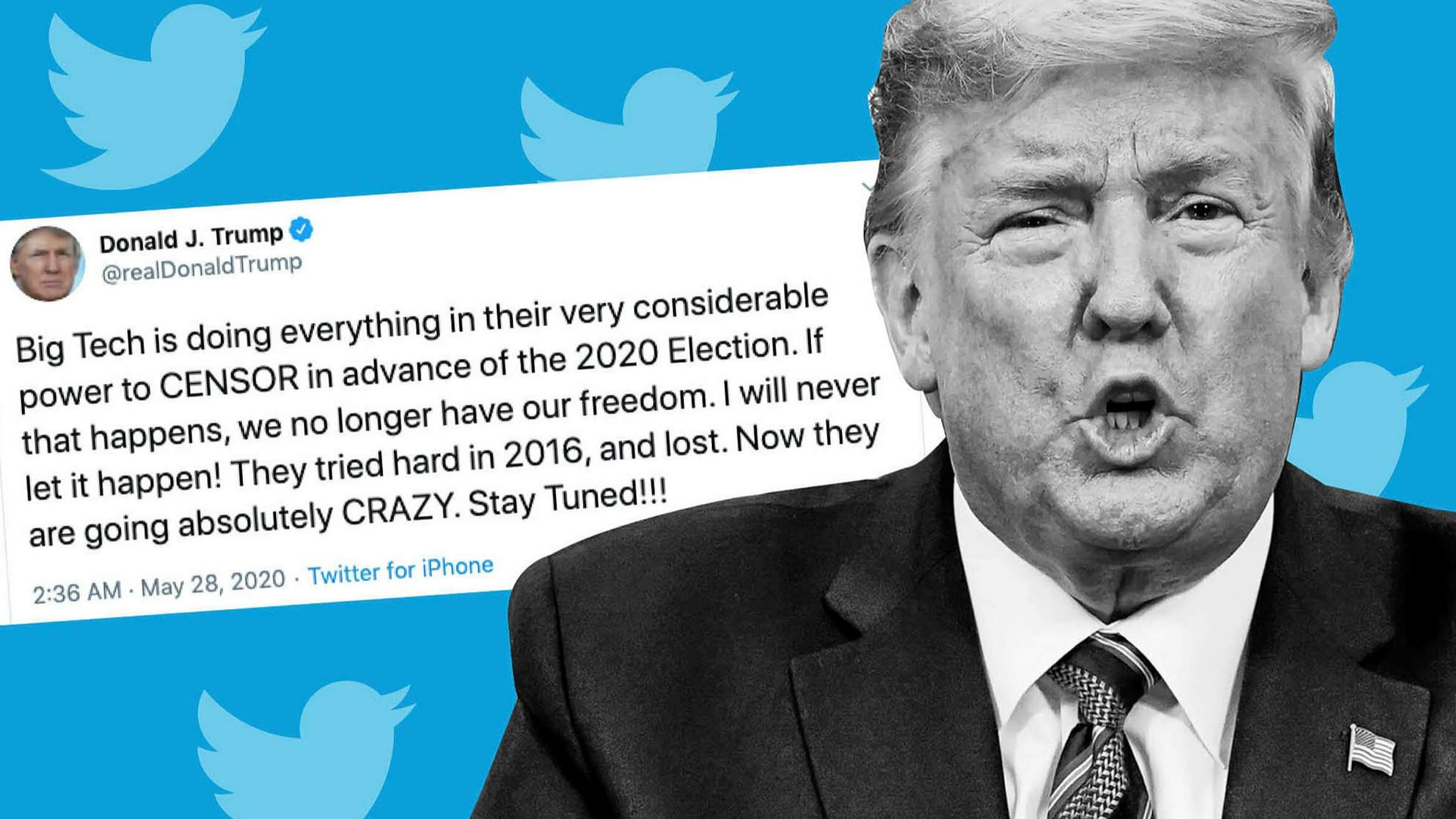 ترامب يُوقع مرسوما تنفيذيا يقيد الحماية القانونية لفايسبوك وتويتر