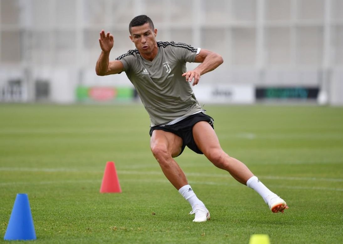  كريستيانو رونالدو يعود لتدريبات يوفنتوس 