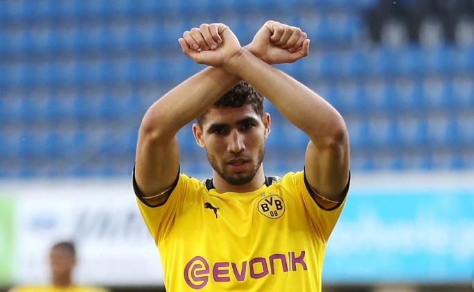  حكيمي يوافق على الانتقال  لإنتر ميلان مقابل 40 مليون يورو 