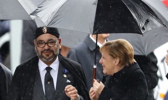  الملك محمد السادس يرسل برقية لرئيس ألمانيا 