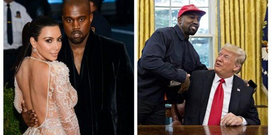 زوج كيم كارداشيان يُعلن ترشحه للانتخابات الرئاسية لمنافسة ترامب وبايدن