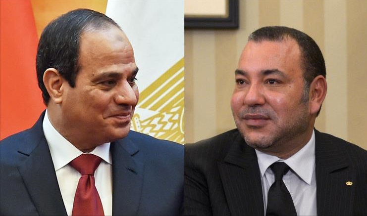  السيسي يرسل برقية تهنئة للملك محمد السادس 