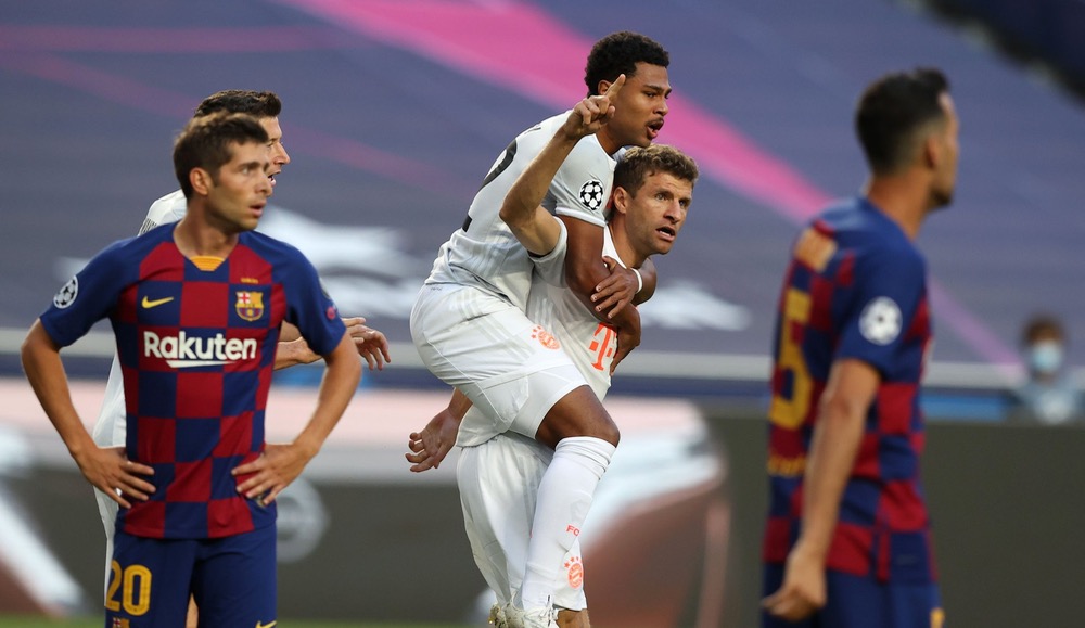 كل الذل عاشه برشلونة.. البايرن يُدمر "البلاوغرانا" بثمانية أهداف تاريخية