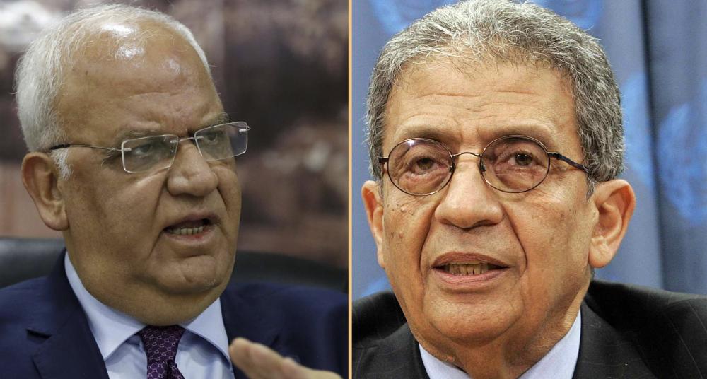 بعد أن دعا الدول العربية لحذو الإمارات.. عريقات لعمرو موسى: كفى استخداما لفلسطين