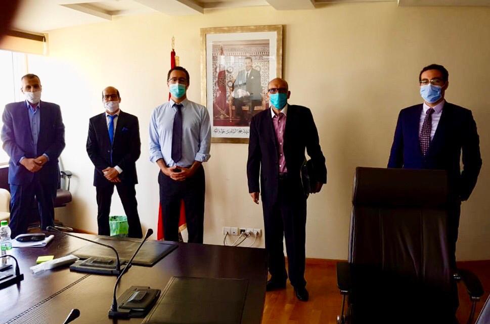  الفردوس يستقبل أعضاء المركز الوطني للإعلام وحقوق الإنسان 