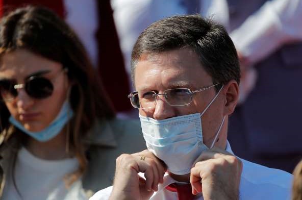  إصابة وزير الطاقة الروسي بعدوى فيروسا كورونا 