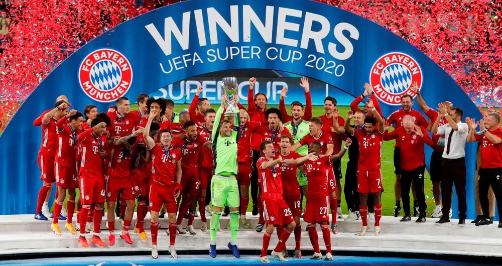  بايرن ميونيخ يتوج بكأس السوبر الأوروبي على حساب إشبيلية 