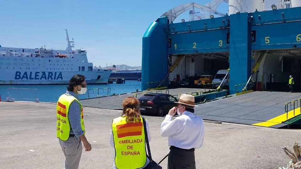  إسبانيا تواصل ترحيل رعاياها العالقين في المغرب برحلة بحرية جديدة 