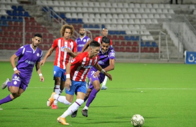 الوداد البيضاوي يتعادل مع مضيفه المغرب التطواني