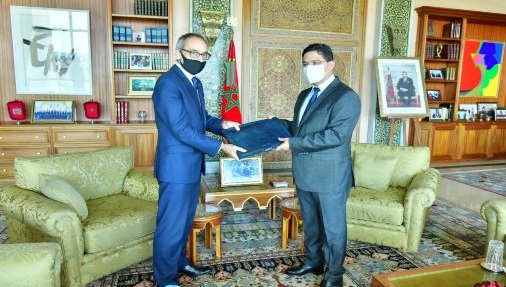  بوريطة يستقبل السفير الجديد للمملكة المتحدة بالمغرب 