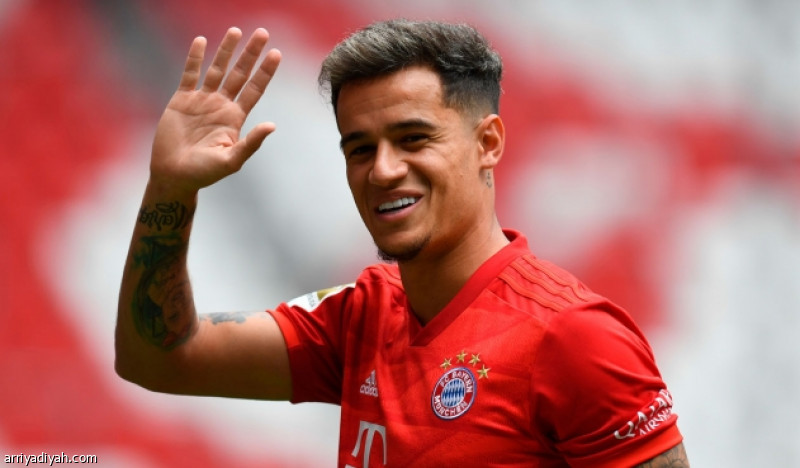  نادي بايرن ميونيخ يؤكد عودة البرازيلي كوتينيو إلى نادي برشلونة 