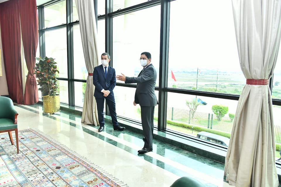 بوريطة يتباحث مع وزير الداخلية الفرنسي