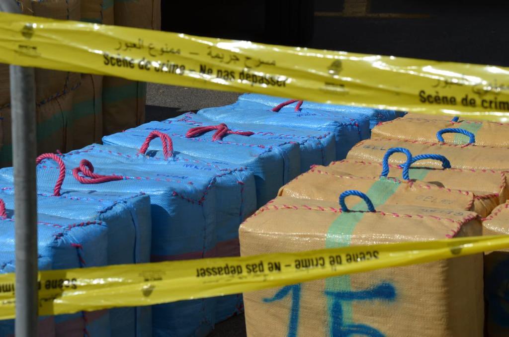 إحباط محاولة تهريب 65 كلغ من مخدر الشيرا بباب سبتة