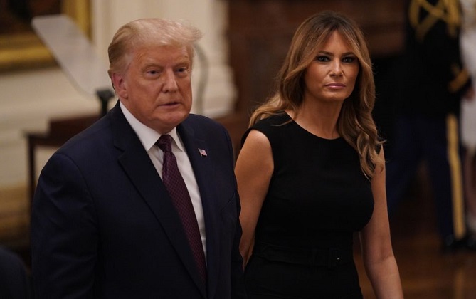  فيديو: ترامب يعلن إصابته وزوجته بفيروس كورونا 