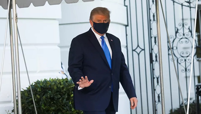  ترامب: لا تخافوا من كورونا.. أشعر أني أفضل حالا مما كنت عليه قبل 20 عاما 