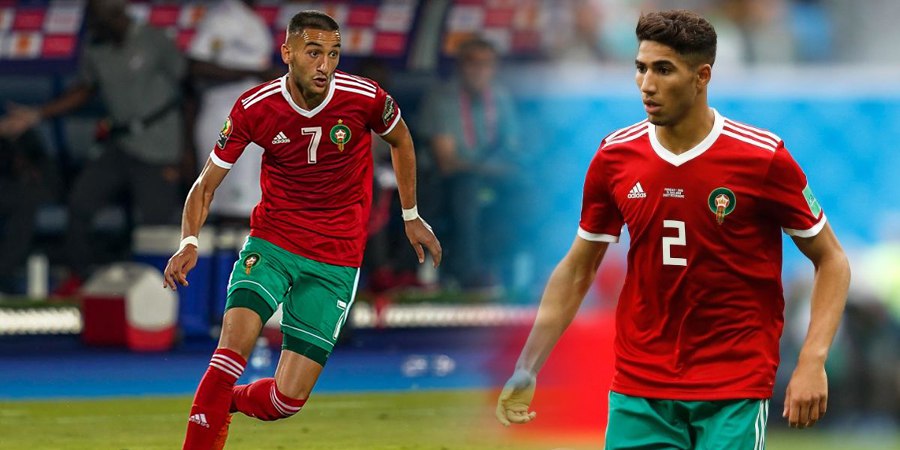 فرانس فوتبول.. حكيمي وزياش ضمن التشكيلة المثالية القارية لسنة 2020