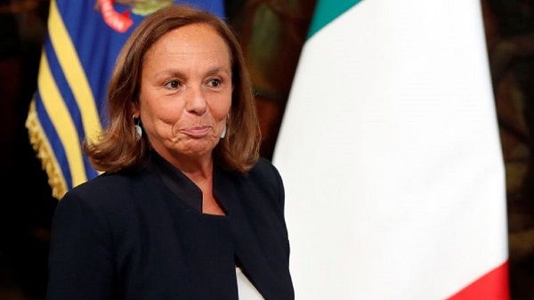  إصابة وزيرة الداخلية الإيطالية بفيروس كورونا 