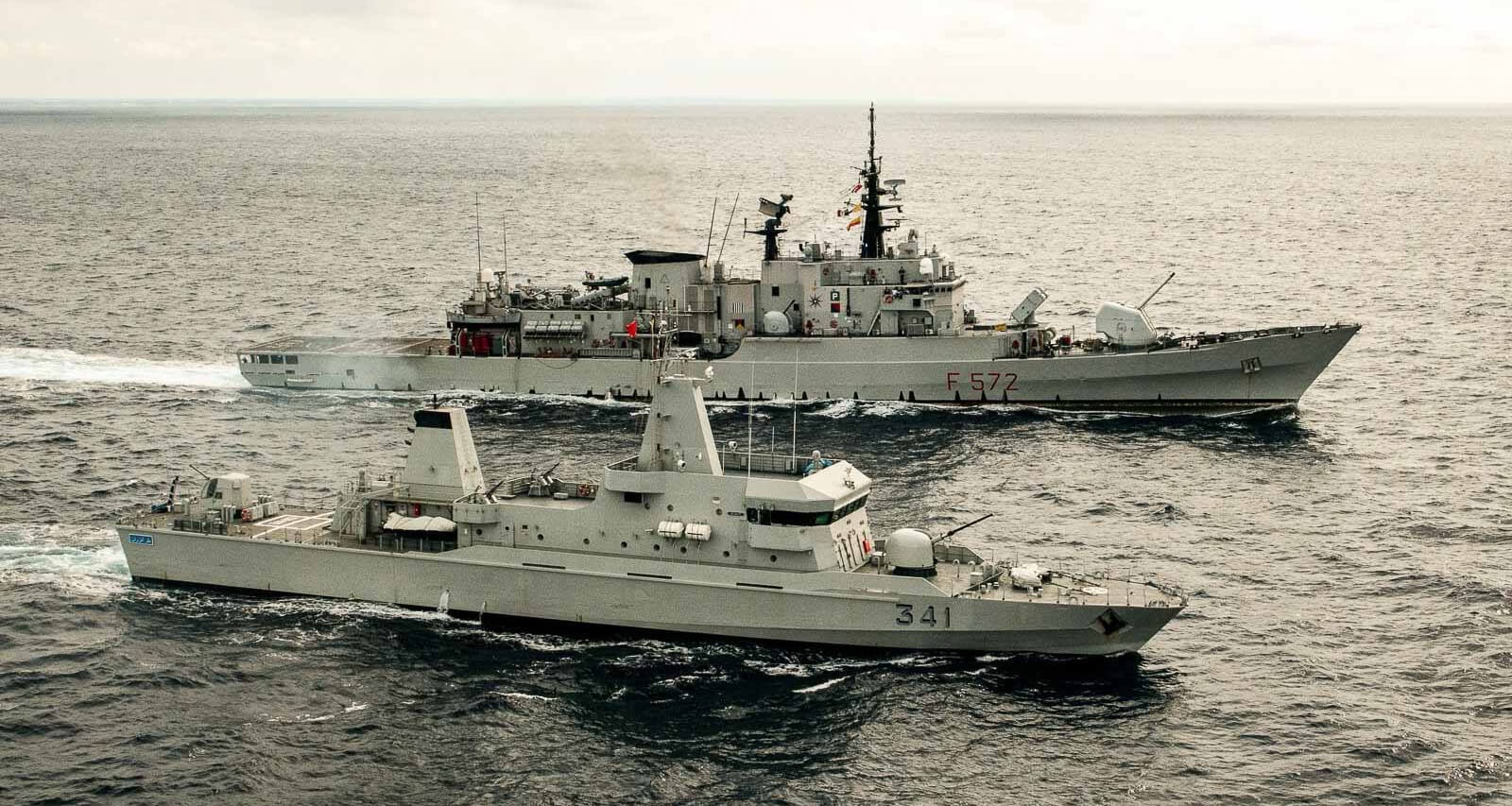 القوتان البحريتان الأمريكية والمغربية تتعهدان بتقوية تعاونهما لتثبيت الاستقرار الإقليمي