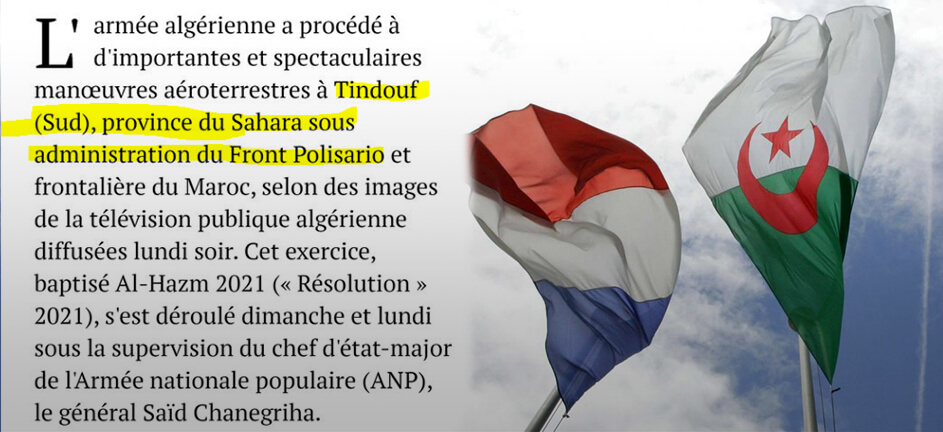  "تيندوف غير جزائرية".. وصف لمجلة "لوبوان" الفرنسية يثير غضب واحتجاج الجزائر 