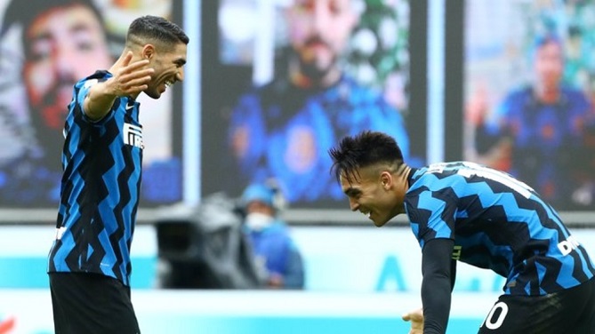  الدوري الإيطالي: أشرف حكيمي يتألق بتسجيل هدف رائع مع إنتر 