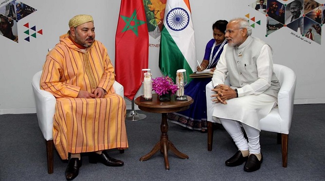  الملك محمد السادس للرئيس الهندي: حريصون على مواصلة العمل معكم لإثراء علاقاتنا 