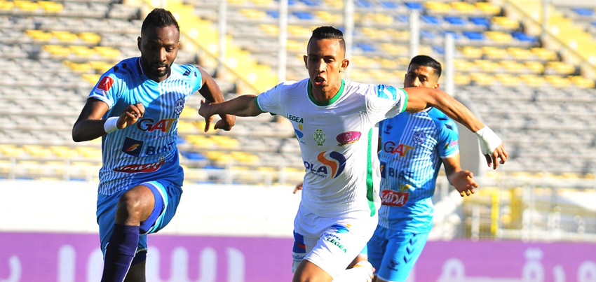  الرجاء البيضاوي يتفوق على ضيفه الإتحاد المنستيري التونسي في كأس الكاف 