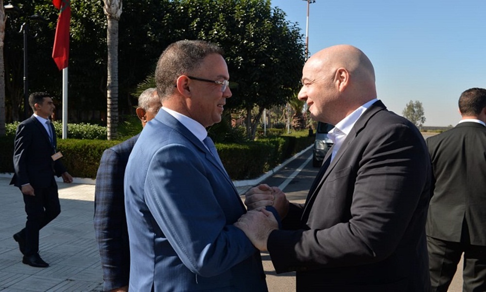 رئيس الـ FIFA في زيارة رسمية للمغرب منتصف الأسبوع المقبل