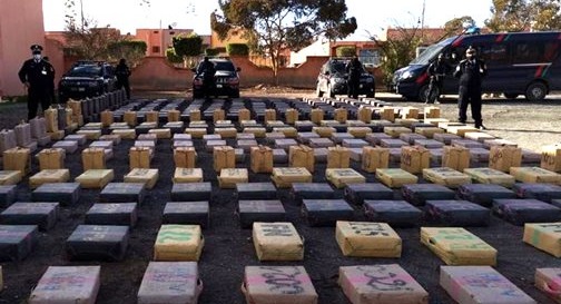 حجز أكثر من 9 أطنان من المخدرات في گلميم