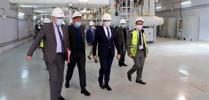  الشروع في استغلال المحطة المتنقلة لتحلية مياه البحر بطرفاية 