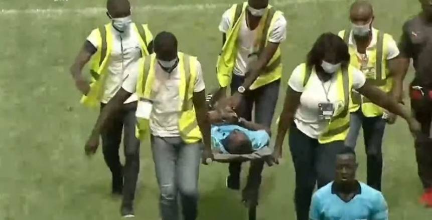 بعد إغماء حكم الوسط.. إنهاء مباراة كوت ديفوار أمام إثيوبيا في الدقيقة 82