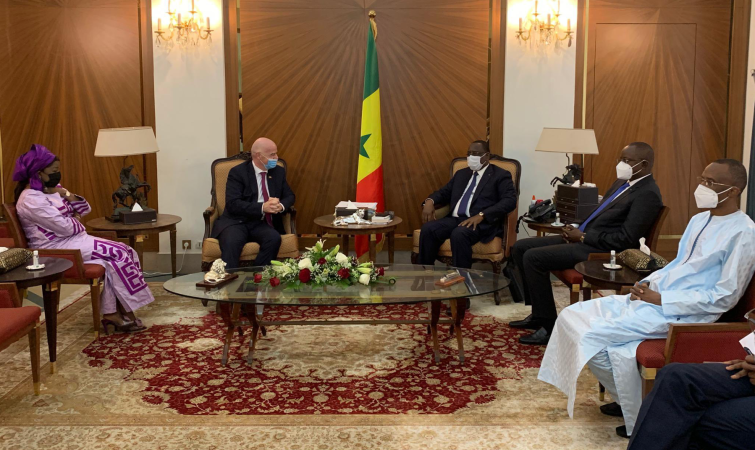 السنغالي سانغور يَرضخ لـ"بروتوكول الرباط" وينسحب من سباق رئاسة الـCAF