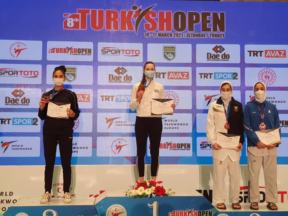 صالح تهدي المغرب فضية في الدوري الدولي للتايكواندو بتركيا