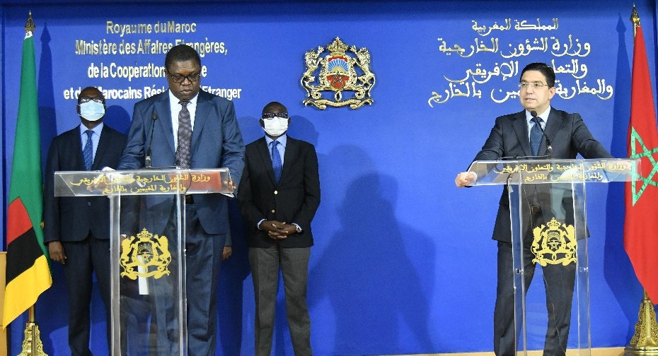  بوريطة يستقبل وزير خارجية زامبيا لتقديم القنصل العام الجديد في العيون 