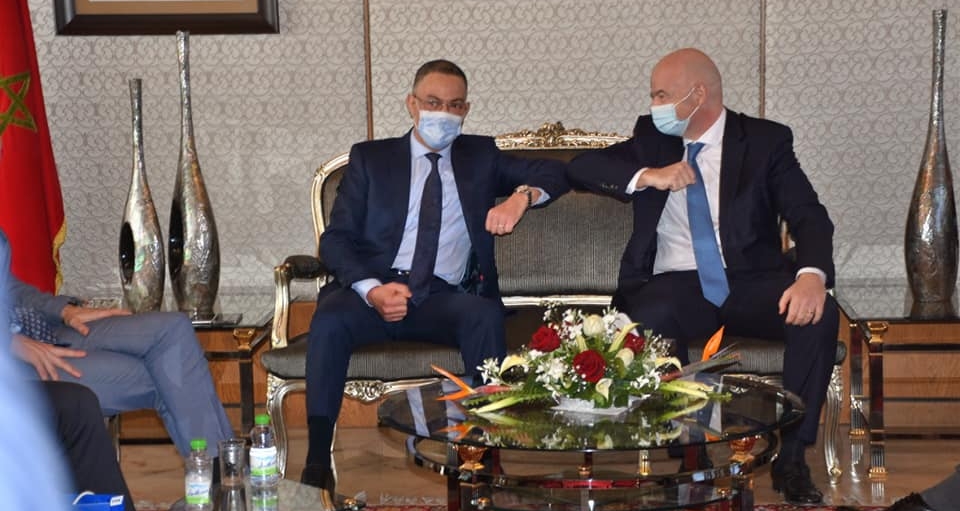  انفانتينو يصل إلى الرباط من أجل حضور الجمعية العمومية لـ"الكاف" 