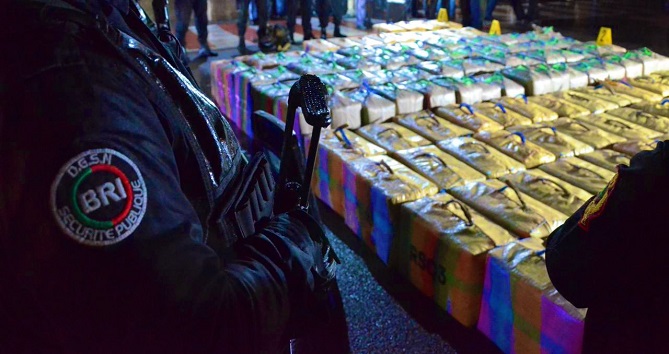 إجهاض عملية للتهريب الدولي للمخدرات بطنجة