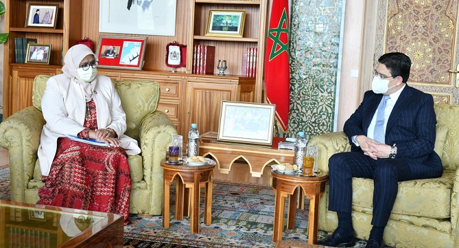 الأجندة الحضرية وأهداف التنمية المستدامة تجمع بوريطة بمسؤولة أممية